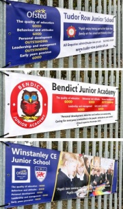 Custom Printed Ofsted Banners